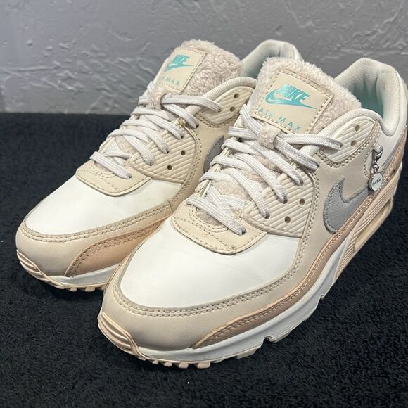 🔥 NIKE AirMax 90 Running Casual Sneaker Shoes Women Sz 8.5 - Pastel Colors - EU - Picture 7 of 16
